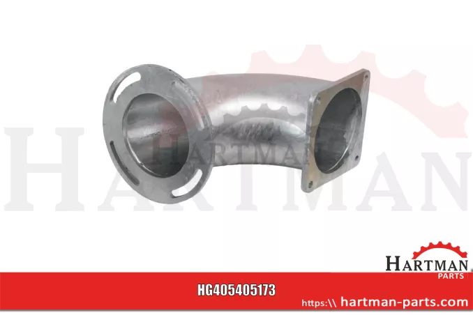 Kolanko przyłączeniowe 6". do wlewu turbo 6" NW 150