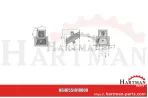 Zestaw podstaw przyłączeniowych 180 51018000