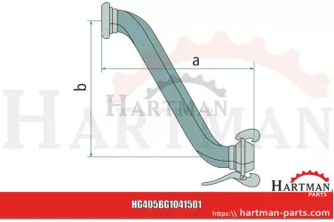 Kolanko stopniowe 89 mm / 3” 1041501