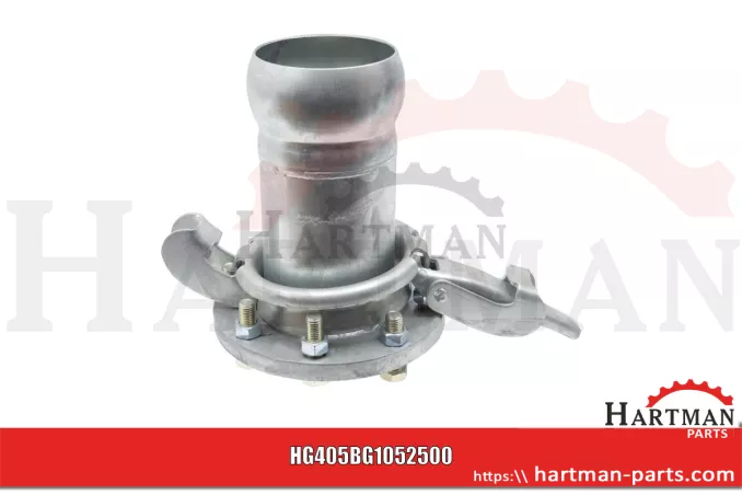 Króciec węża S70, HK 194, ocynkowany 1082500, 108 2500
