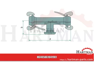 Trójnik wlotowy 1091901