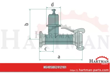 Kolanko hydrantu 2412101