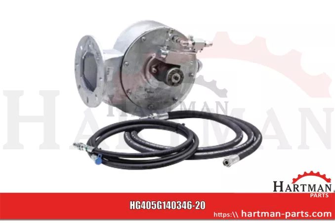 Turbonapełniacz 8” montaż pod zbiornikiem wydajność około 6500 - 7000