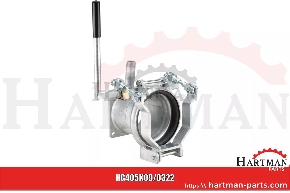 Szybkozłącze krótkie 6” z kołnierzem 6” do króćca wlewu o Ø 106 mm  z