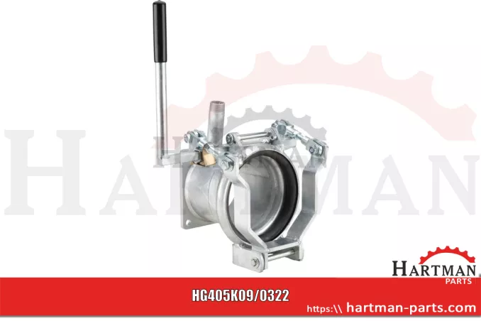 Szybkozłącze krótkie 6” z kołnierzem 6” do króćca wlewu o Ø 106 mm  z