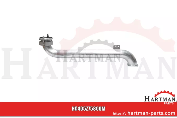 Kolanko rozlewacza z wtykiem 6" / 159 mm długość 1200 mm pasuje do Per