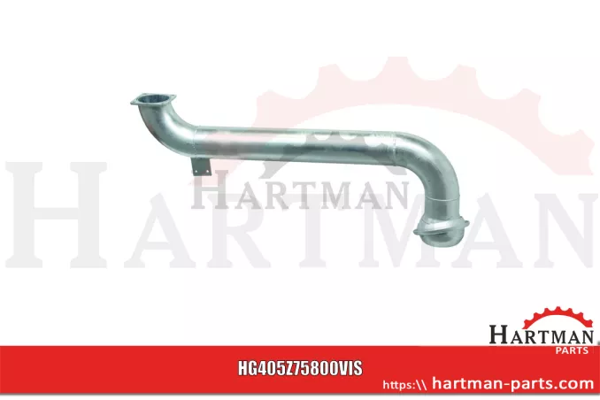 Kolanko rozlewacza z gniazdem 6” Długość 1200 mm pasuje do systemu wło