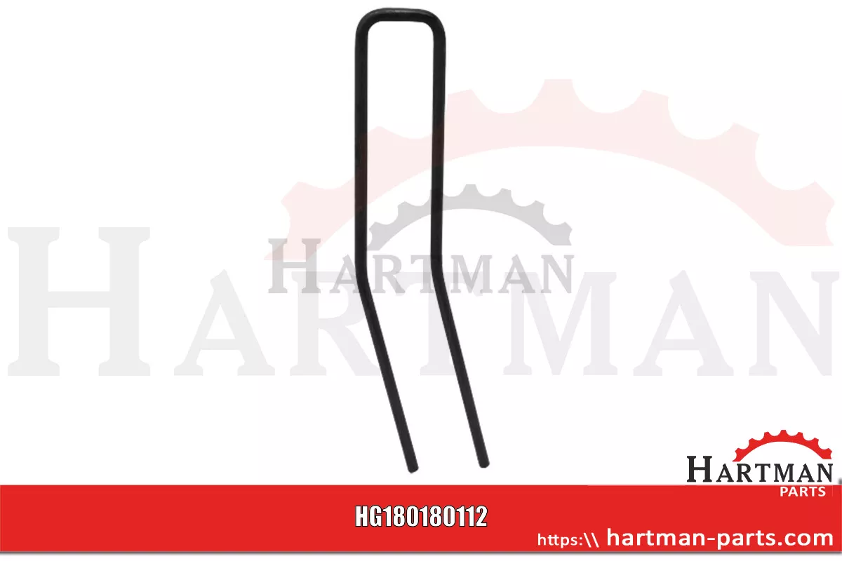 Palec zagarniający siewnika 100 x 550 mm, Ø 14 mm 3538802