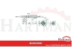Ząb ładowacza czołowego z nakrętką stożkową 18803, F238894130010