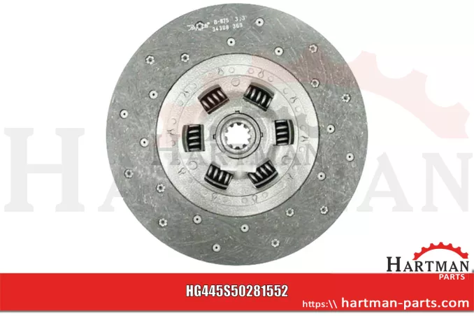 Tarcza sprzęgła 310 z tłumikiem drgań skrętnych 247908702, 331004816