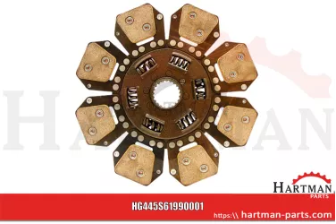 Tarcza sprzęgła 310 z tłumikiem drgań skrętnych, spiek 04358934, 33100