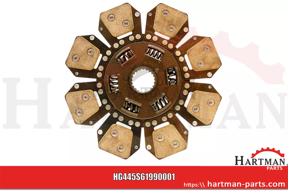 Tarcza sprzęgła 310 z tłumikiem drgań skrętnych, spiek 04358934, 33100