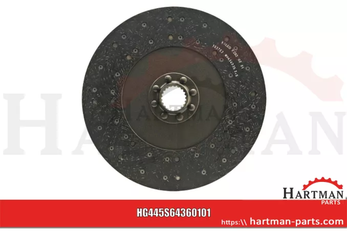 Tarcza sprzęgła 350 organiczna, sztywna 335005526, 61100160001, 335005