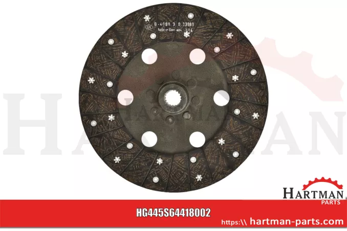 Tarcza sprzęgła 280 organiczna, sztywna 309607, 30960710, 328016010