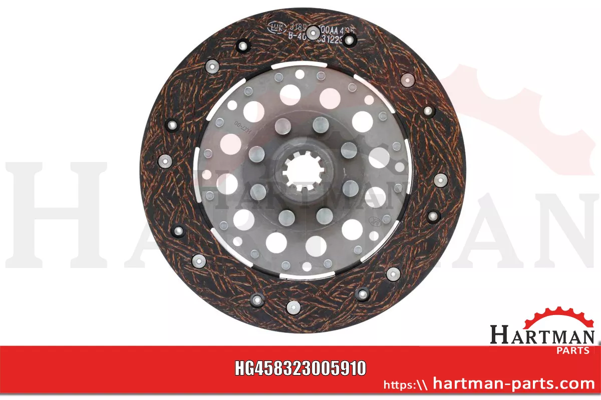 Tarcza sprzęgła 225UZF organiczna, sztywna 708750, 323005910