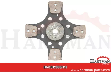 Tarcza sprzęgła 280UKC spiek, 4 okładziny RT7700052919, 328037310