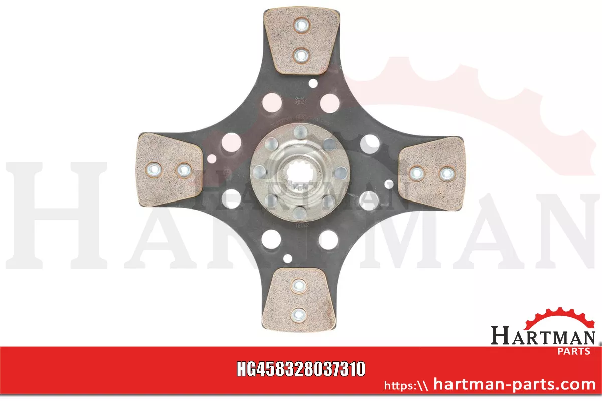 Tarcza sprzęgła 280UKC spiek, 4 okładziny RT7700052919, 328037310