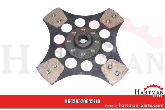 Tarcza sprzęgła 280UKC spiek, 4 okładziny C7NN7550AC, C7NN7550AD, 3280