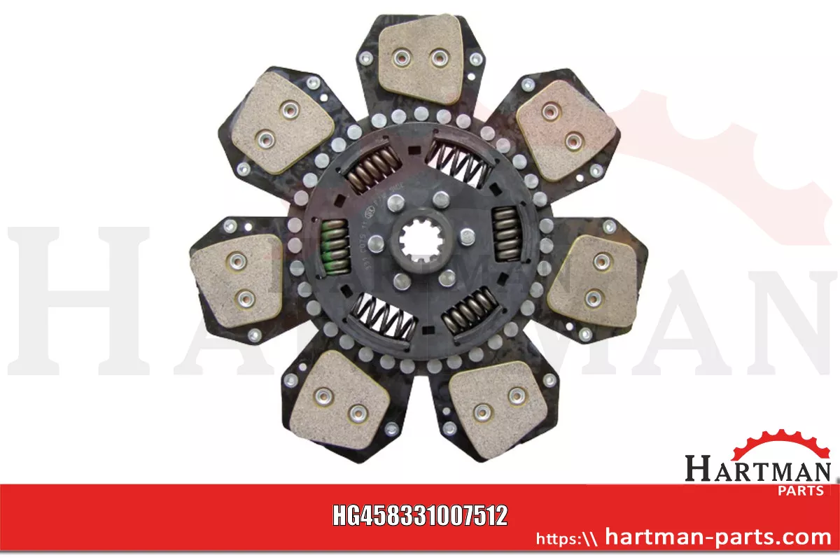 Tarcza sprzęgła 310TDCA spiek 3224724R93, 3224423R93, 191259A2, 331007