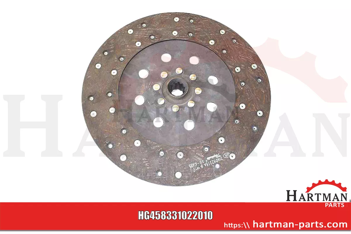 Tarcza sprzęgła 310UKF organiczna, sztywna 5167937, 331022010