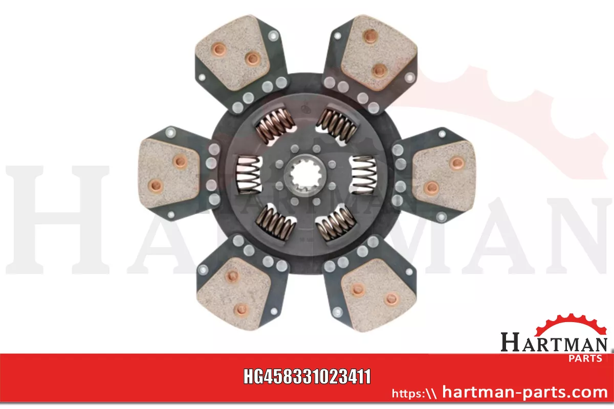 Tarcza sprzęgła 305TDCA spiek, 7 okładzin 341790A1, 32123A1, 331023411