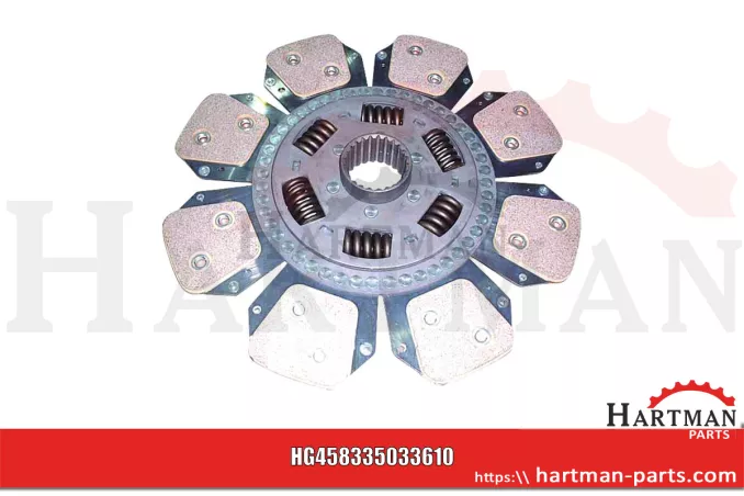 Tarcza sprzęgła 350TDCN spiek, 8 okładzin 335033610