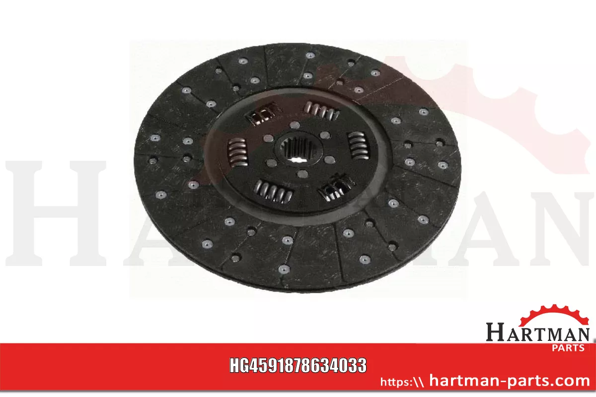 Tarcza sprzęgła 295 z tłumikiem drgań skrętnych 130100160002, 33000882