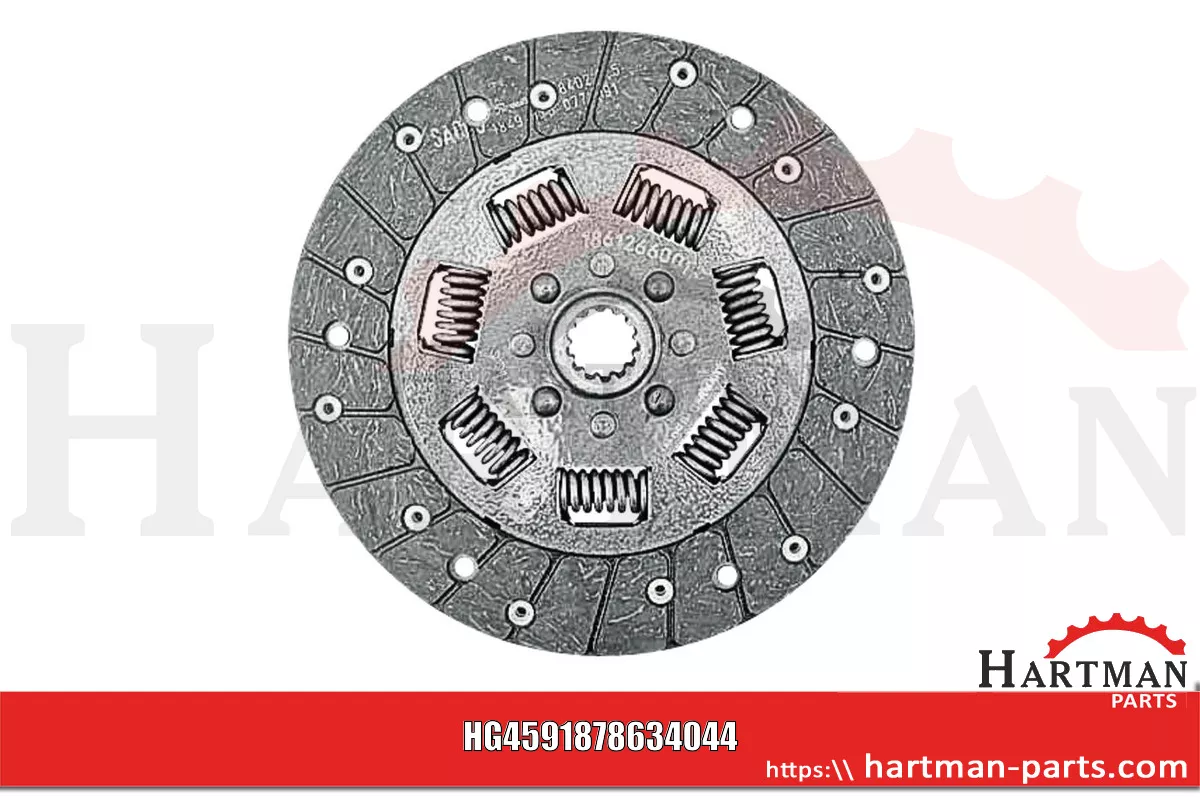 Tarcza sprzęgła 225 B/Z z tłumikiem drgań skrętnych 323010226, 787515R