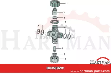 Korpus rozpylacza SY116679