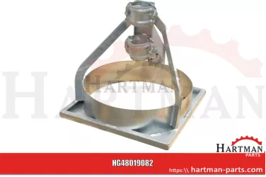 Suma Rama ścienna + wspornik 62 cm 620 x 620 mm do rur o średnicy 100