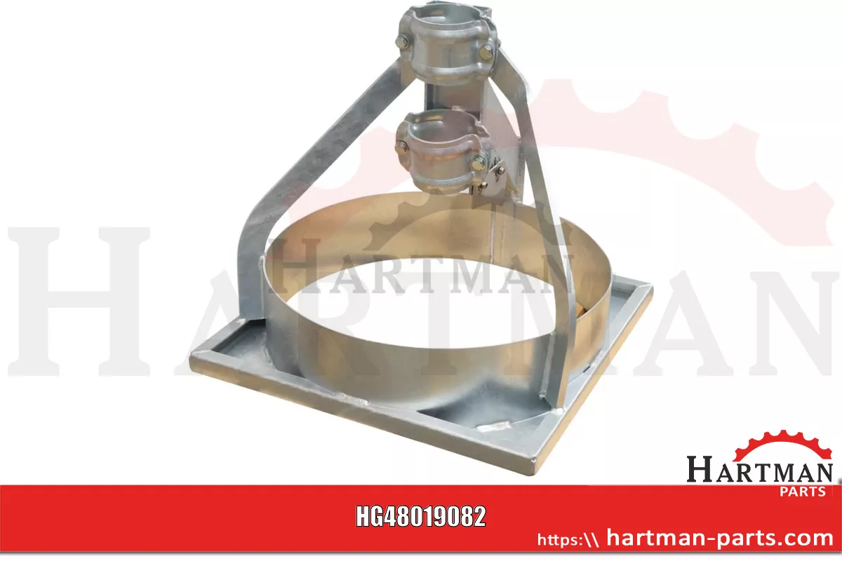 Suma Rama ścienna + wspornik 62 cm 620 x 620 mm do rur o średnicy 100