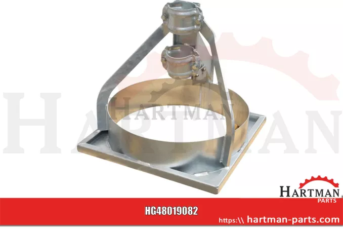 Suma Rama ścienna + wspornik 62 cm 620 x 620 mm do rur o średnicy 100