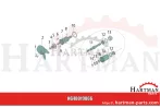 Tarcza dystansowa Ø 35 x 45 x 6,8 mm 21272138, 40950