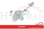 Nakrętka zabezpieczająca M24 41500, 72130