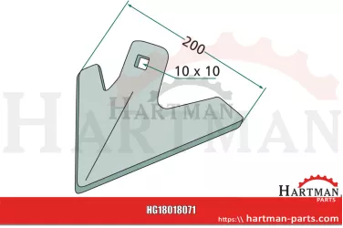 Redlica radełkowa HC113