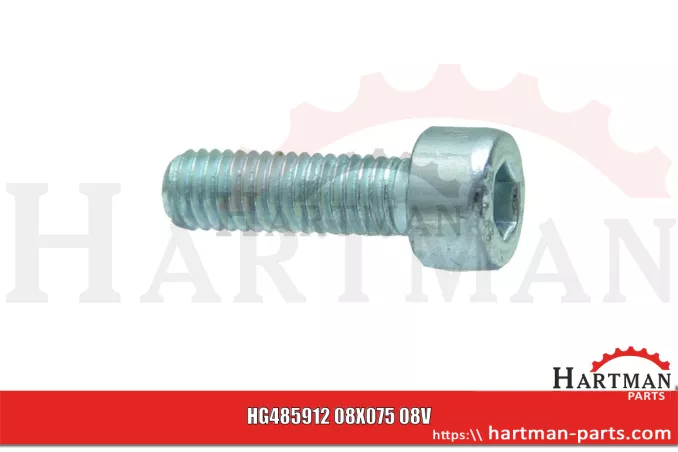 Śruba z łbem walcowym M8x75 DIN 912 80080875