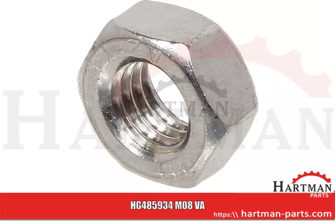 Nakrętka sześciokątna M8x1,25 DIN 934 100313