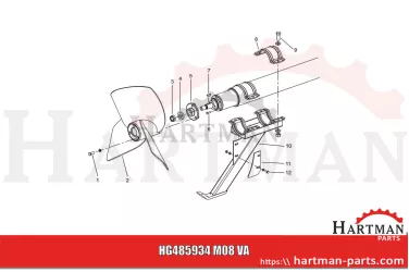 Nakrętka sześciokątna M8x1,25 DIN 934 100313