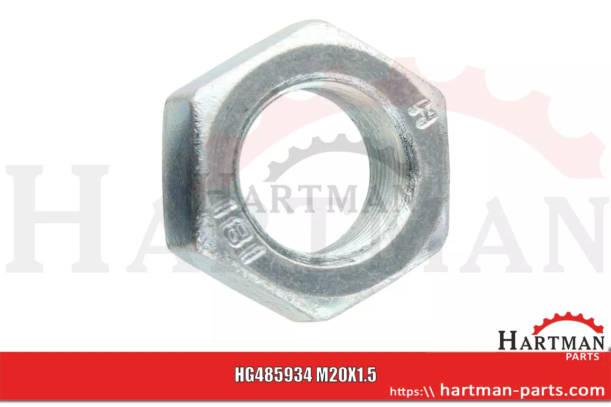 Nakrętka sześciokątna M20x1,5 DIN 934