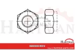 Nakrętka blokująca M24x2 DIN 985 DIN 985 4026-3056-14
