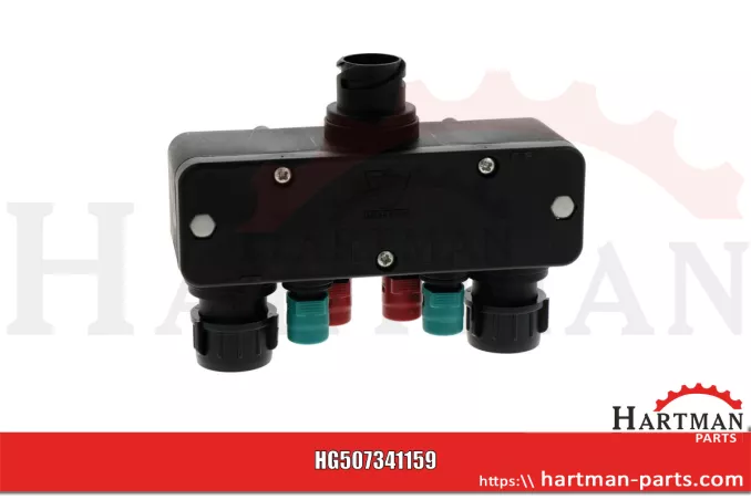 Blok rozdzielacza wielofunkcyjny 7- i 13-pin. przy 12 V. 15 pin. przy