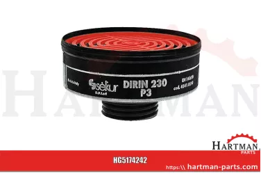 P3 R FILTR CZĄSTEK STAŁYCH BLS® 401 norma: EN 143 • ochrona przed: tok