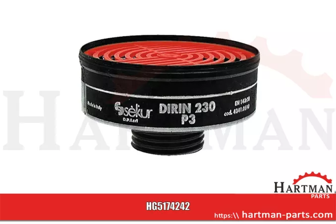 P3 R FILTR CZĄSTEK STAŁYCH BLS® 401 norma: EN 143 • ochrona przed: tok