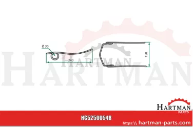 Palec nagarniacza 321023250, LA321023250