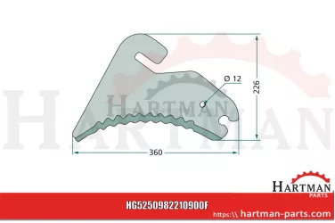 Nóż 0982210400, 0982210900