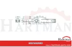 Palec przetrząsaczo-zgrabiarki karuz. 16620057.86, VF16620057.86