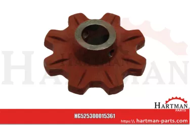 Koło łańcuchowe dla przenośnika Ø wewn. - 30 mm zębów - 8 300015361
