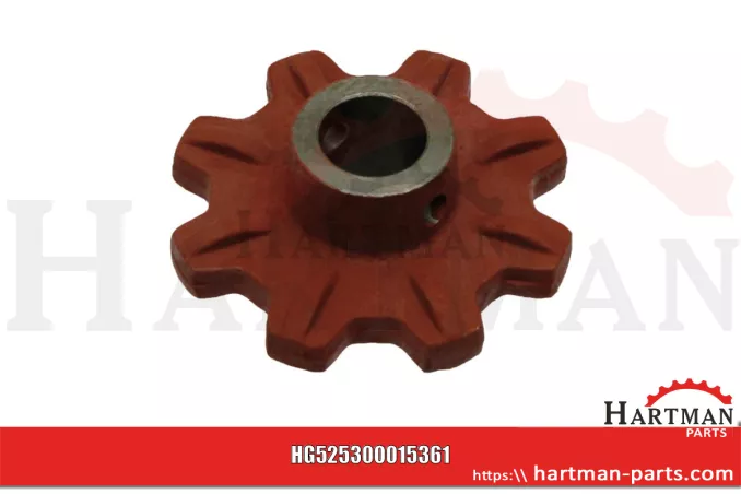 Koło łańcuchowe dla przenośnika Ø wewn. - 30 mm zębów - 8 300015361