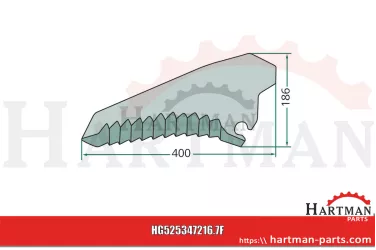 Nóż napawany 347216.7