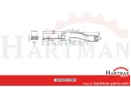 Palec przetrząsaczo-zgrabiarki karuzelow 00436233, 436006